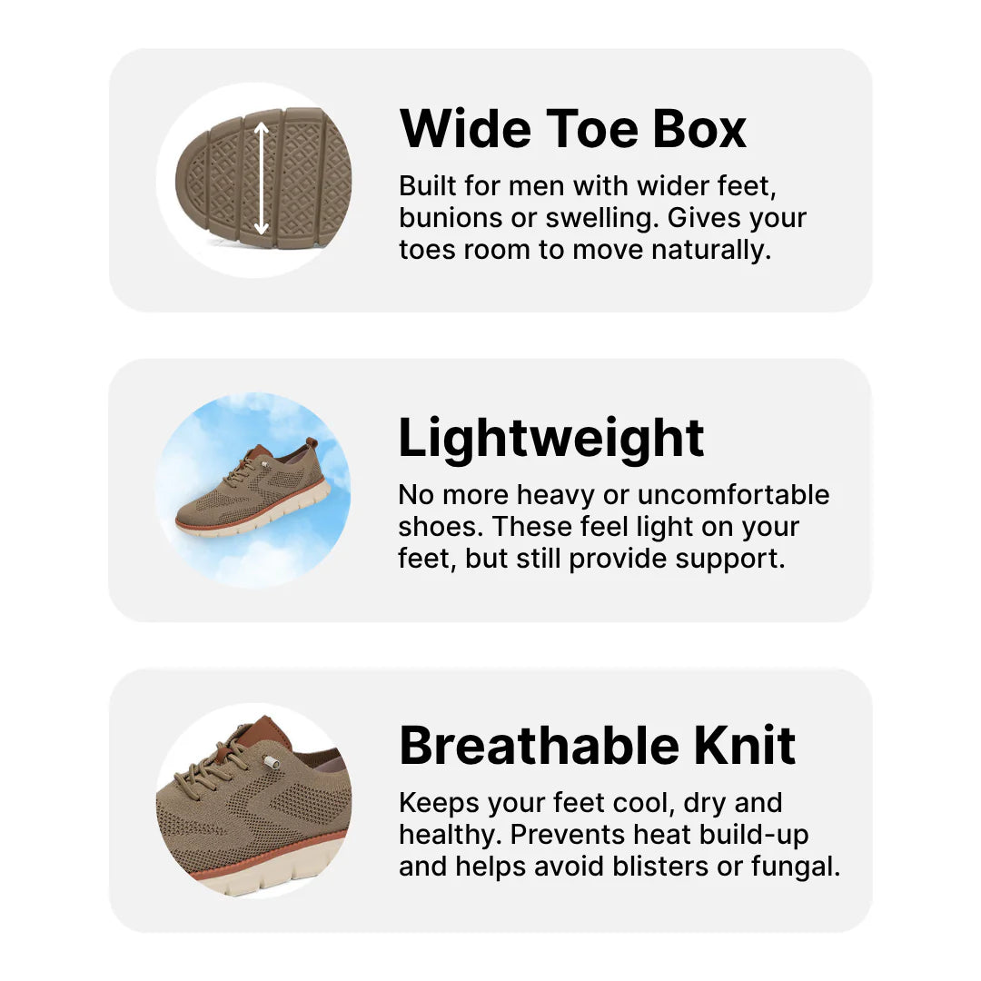 OrthoEase Shoes – Designed to reduce pressure on the feet