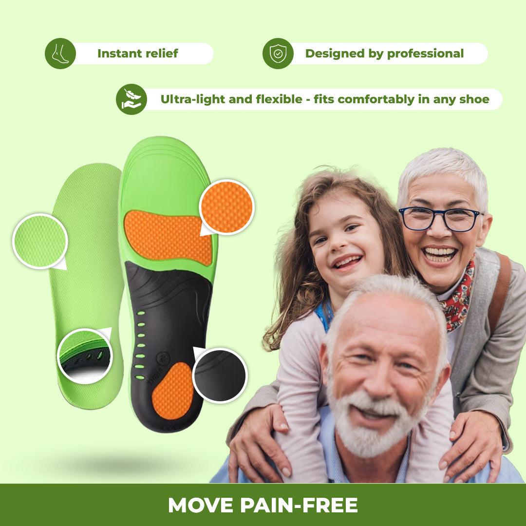 Orthopaedic Insoles – Pain Relief and Shock Absorption