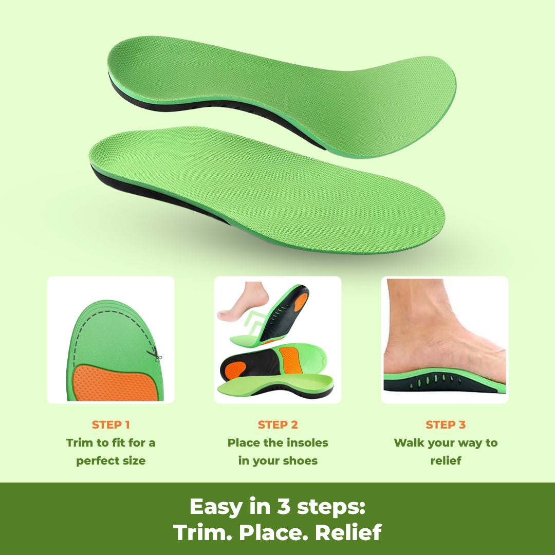 Orthopaedic Insoles – Pain Relief and Shock Absorption