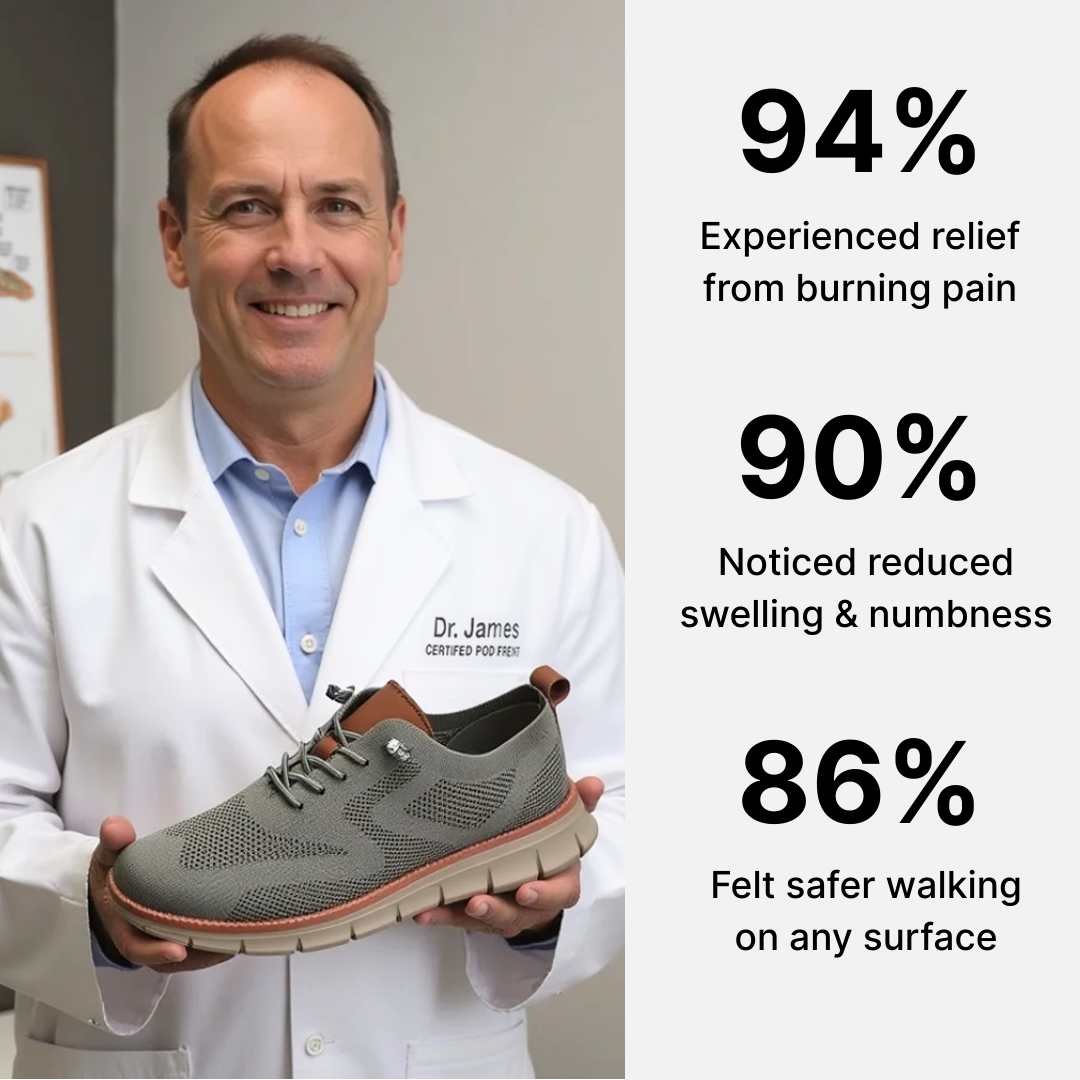 OrthoEase Shoes – Designed to reduce pressure on the feet