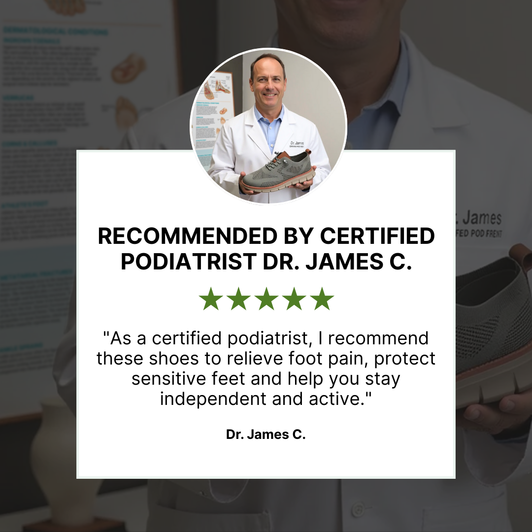 OrthoEase Shoes – Designed to reduce pressure on the feet