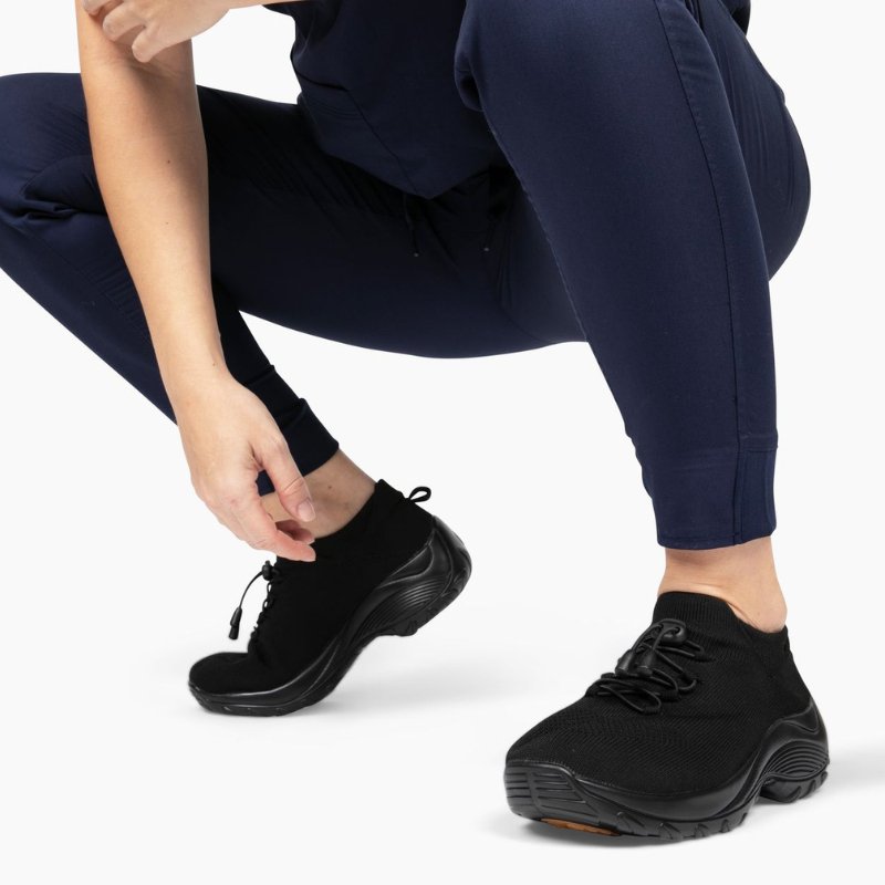 Orthora Comfort Relief Care Shoes - Midnight black