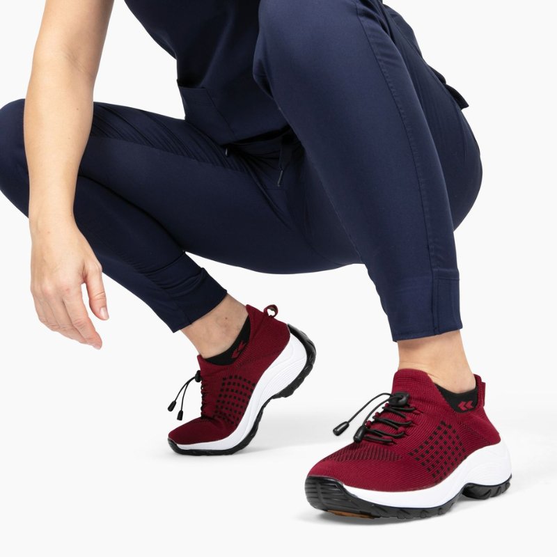 Orthora Comfort Relief Care Shoes - Red