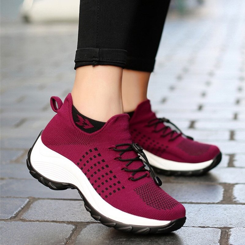 Orthora Comfort Relief Care Shoes - Red