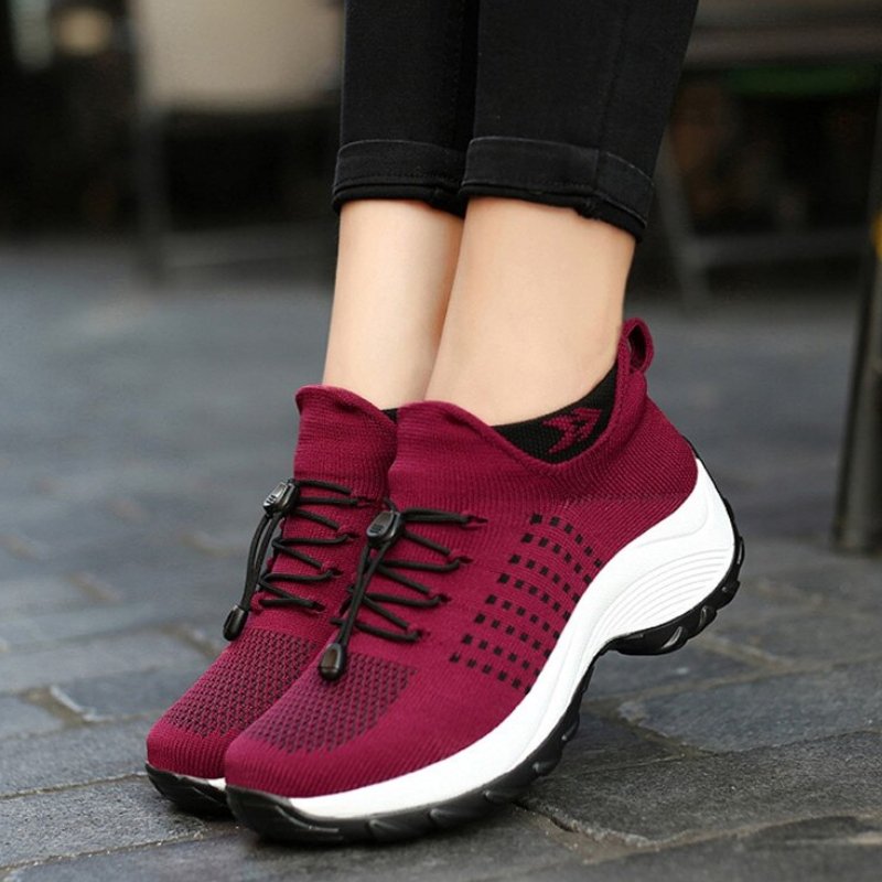 Orthora Comfort Relief Care Shoes - Red