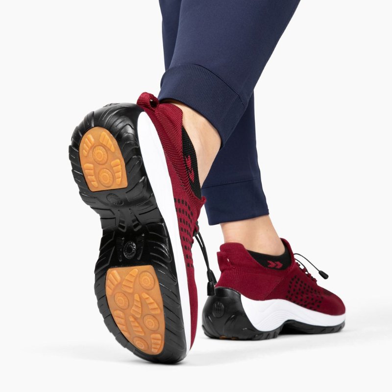 Orthora Comfort Relief Care Shoes - Red