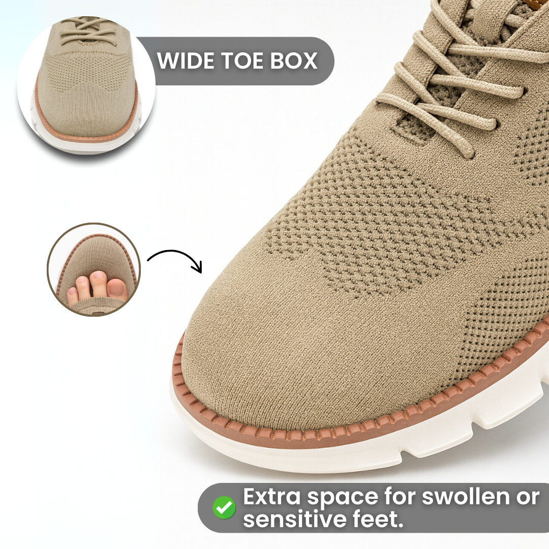 OrthoActive™ - All-Day Comfort & Pain-Free Men's Orthopedic Shoes