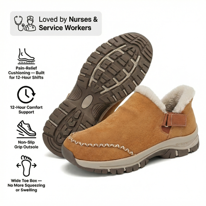 NursePro™ 12-Hour Shift Clogs — Plantar Fasciitis & Heel Relief for Back Pain, Bunions & Wide Feet (BOGO)