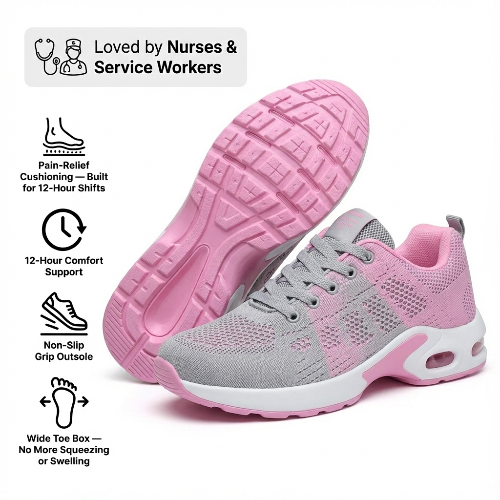 Orthora™ Pro – Heel & Plantar Fasciitis Pain-Relief Shoes