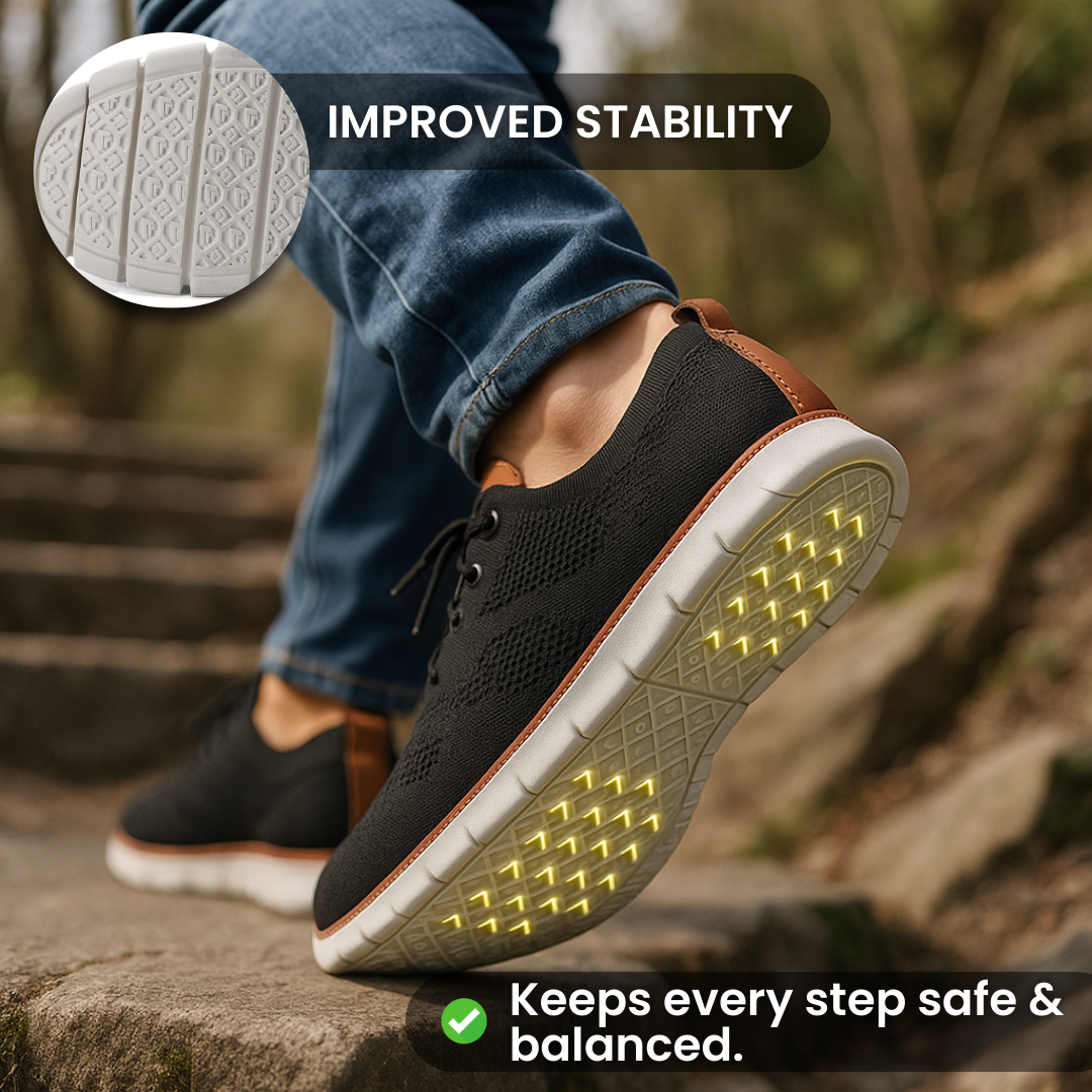 OrthoActive™ - All-Day Comfort & Pain-Free Men's Orthopedic Shoes
