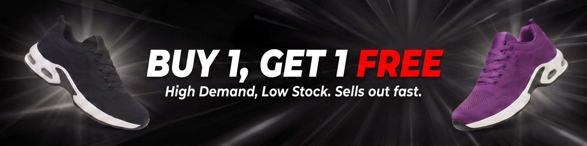 BUY 1, GET 1 FREE