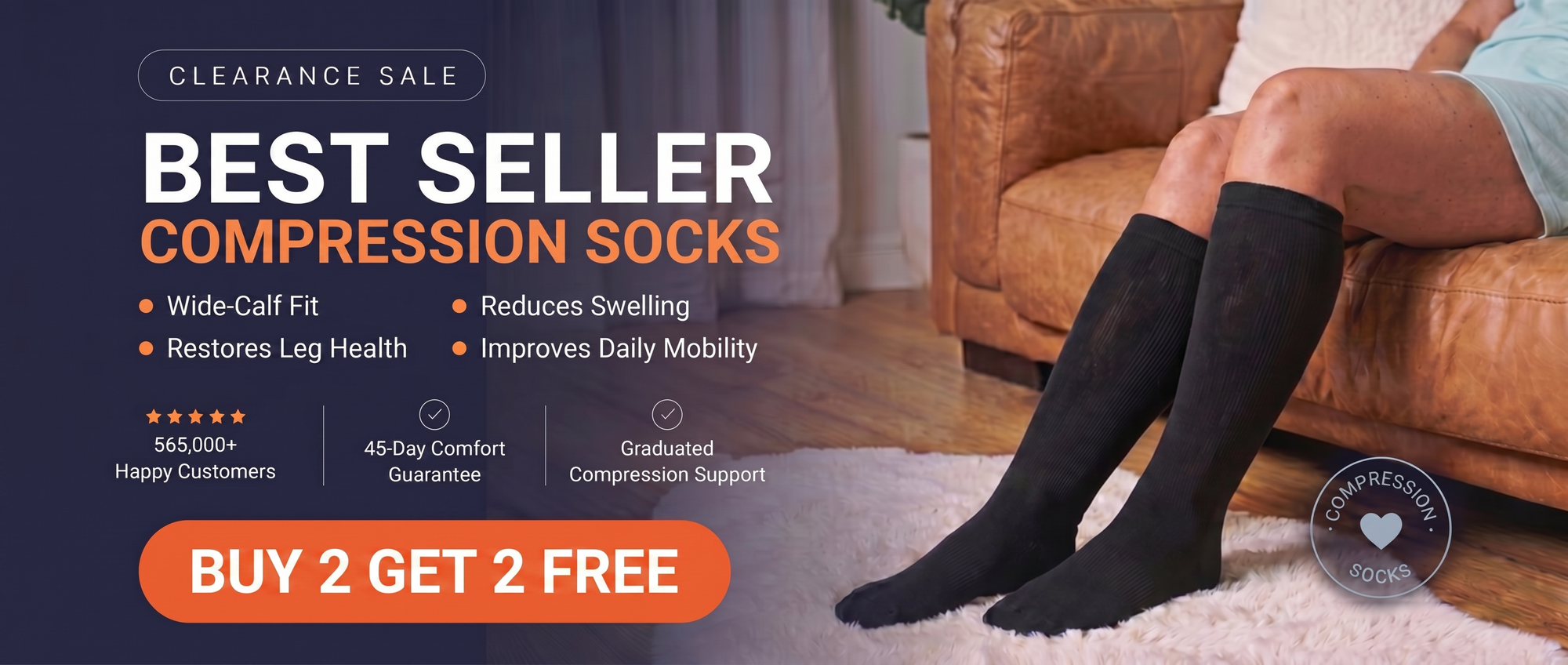 Orthora™ Compression Socks