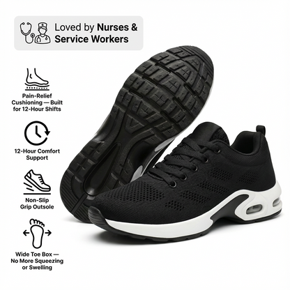 Orthora™ Pro — 12-Hour Shift Shoes for All-Day Foot, Knee & Back Pain Relief (Copy)