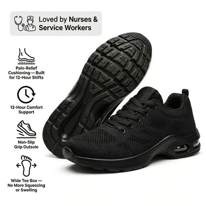 Orthora™ Pro – 12-Hour Shift Shoes for All-Day Foot, Knee & Back Pain Relief (BOGO)