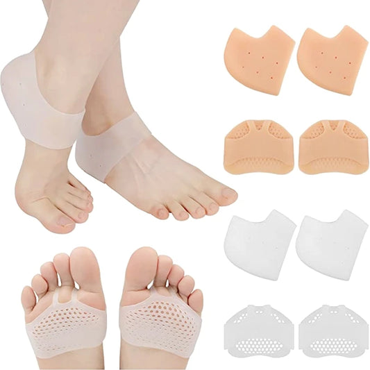Silicone Heel Cushions and Midfoot Pads – Ultimate comfort for pain-free steps