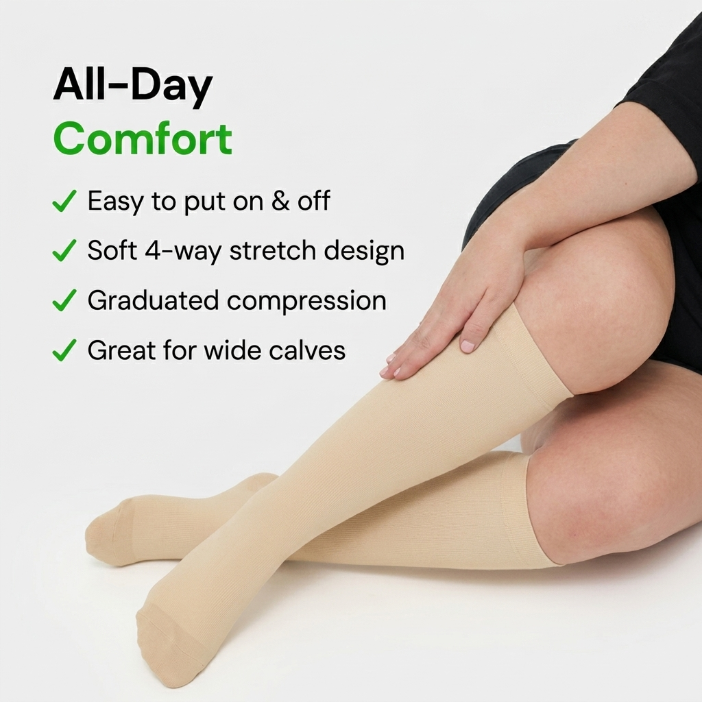 Classic Compression Socks - Black