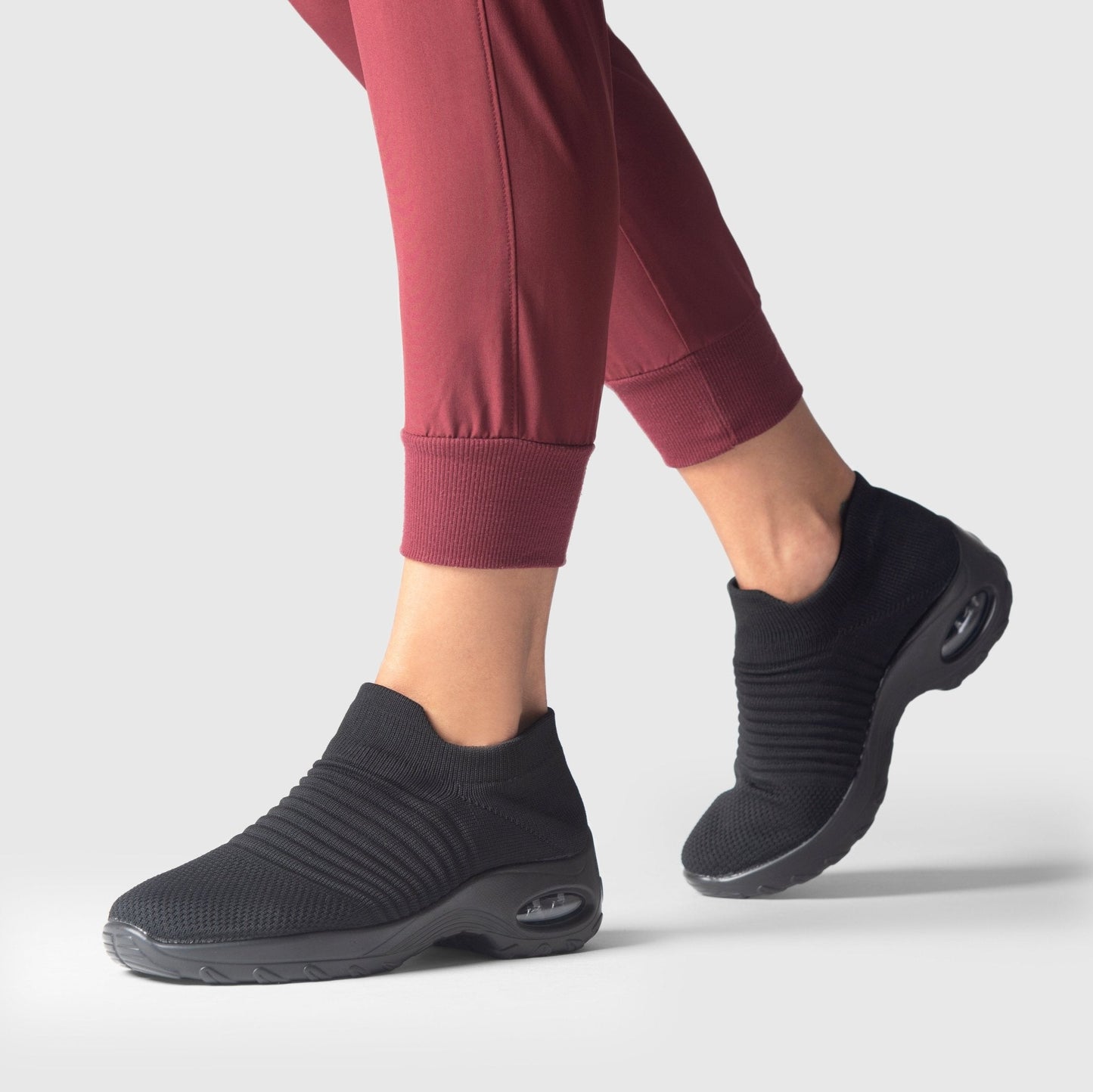 Breathable No-Tie Stretch Shoes