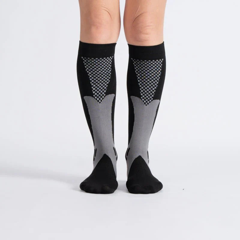 OrthoFlow™ Compression Socks - Royal Pink