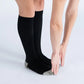 OrthoFlow™ Compression Socks - Black White