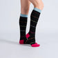 OrthoFlow™ Compression Socks - Midnight Pink Pulse