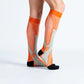 OrthoFlow™ Compression Socks - Orange Black