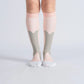 OrthoFlow™ Compression Socks - Black White