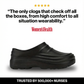 NursePro™ 12-Hour Shift Clogs – Built-In Arch Support for Plantar Fasciitis, Wide Toe Box, Non-Slip