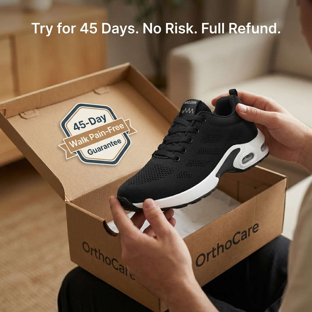 Orthora™ Pro – 12-Hour Shift Shoes for Heel & Plantar Fasciitis Relief (Unisex)