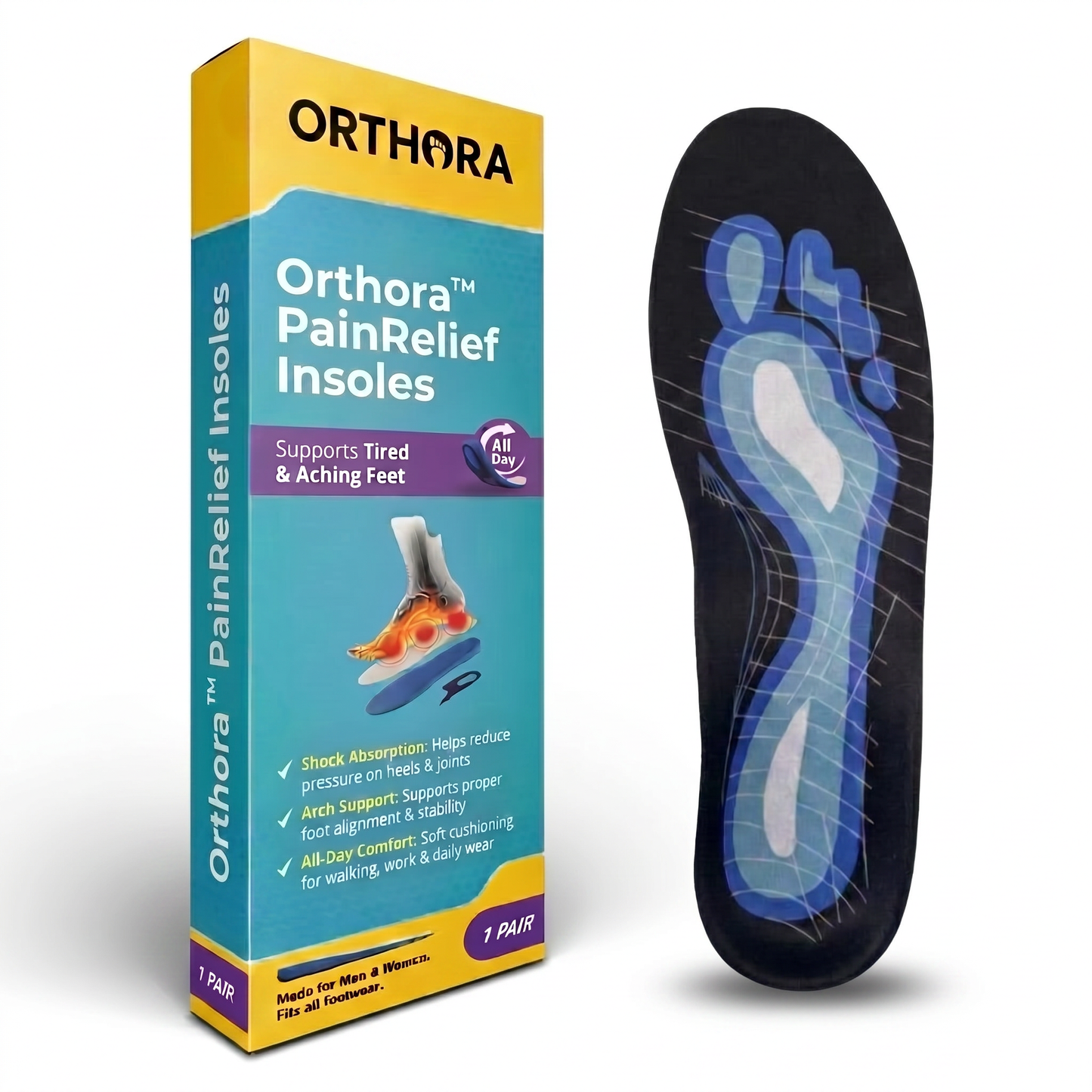 Orthora™ PainRelief Insoles