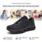 Orthora™ Fly — 12-Hour Shift Shoes for All-Day Foot, Knee & Back Pain Relief (Black)