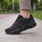 Orthora™ Fly — 12-Hour Shift Shoes for All-Day Foot, Knee & Back Pain Relief (Black)