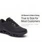 Orthora™ Fly — 12-Hour Shift Shoes for All-Day Foot, Knee & Back Pain Relief (Black)
