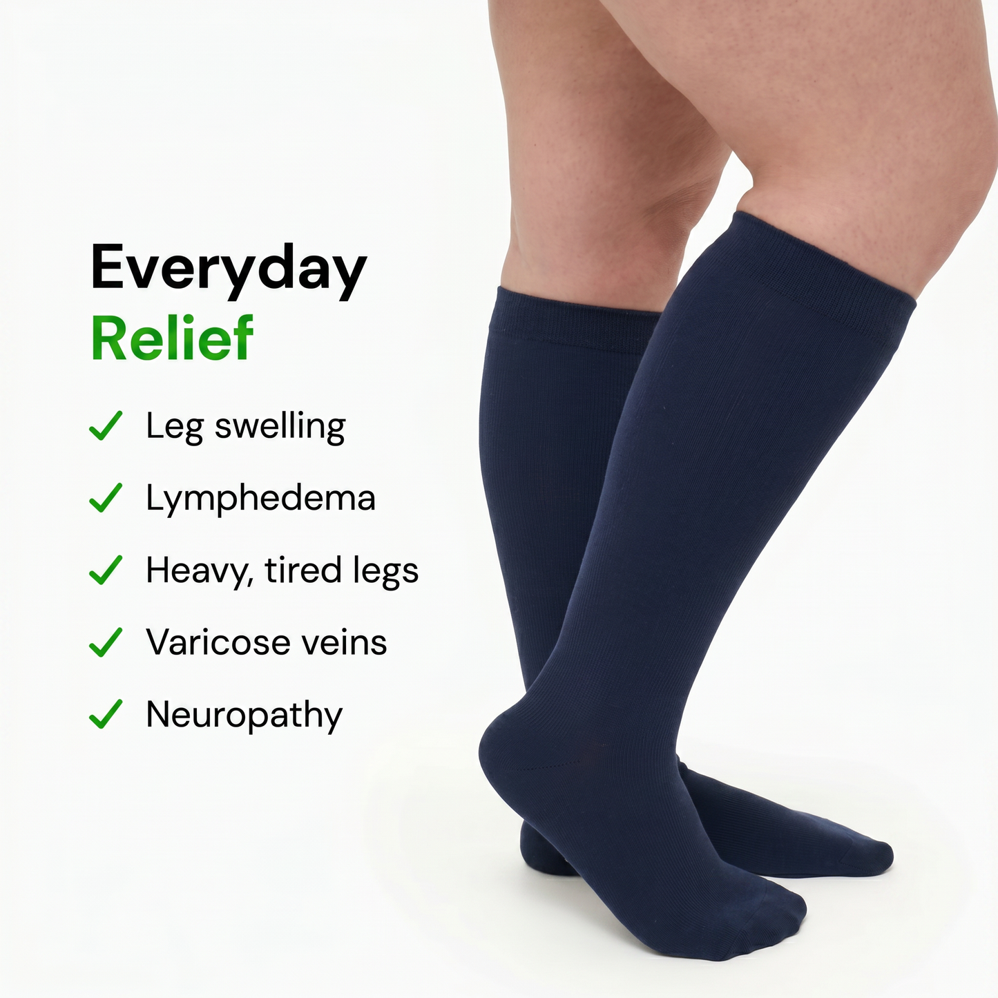 Classic Compression Socks - Black