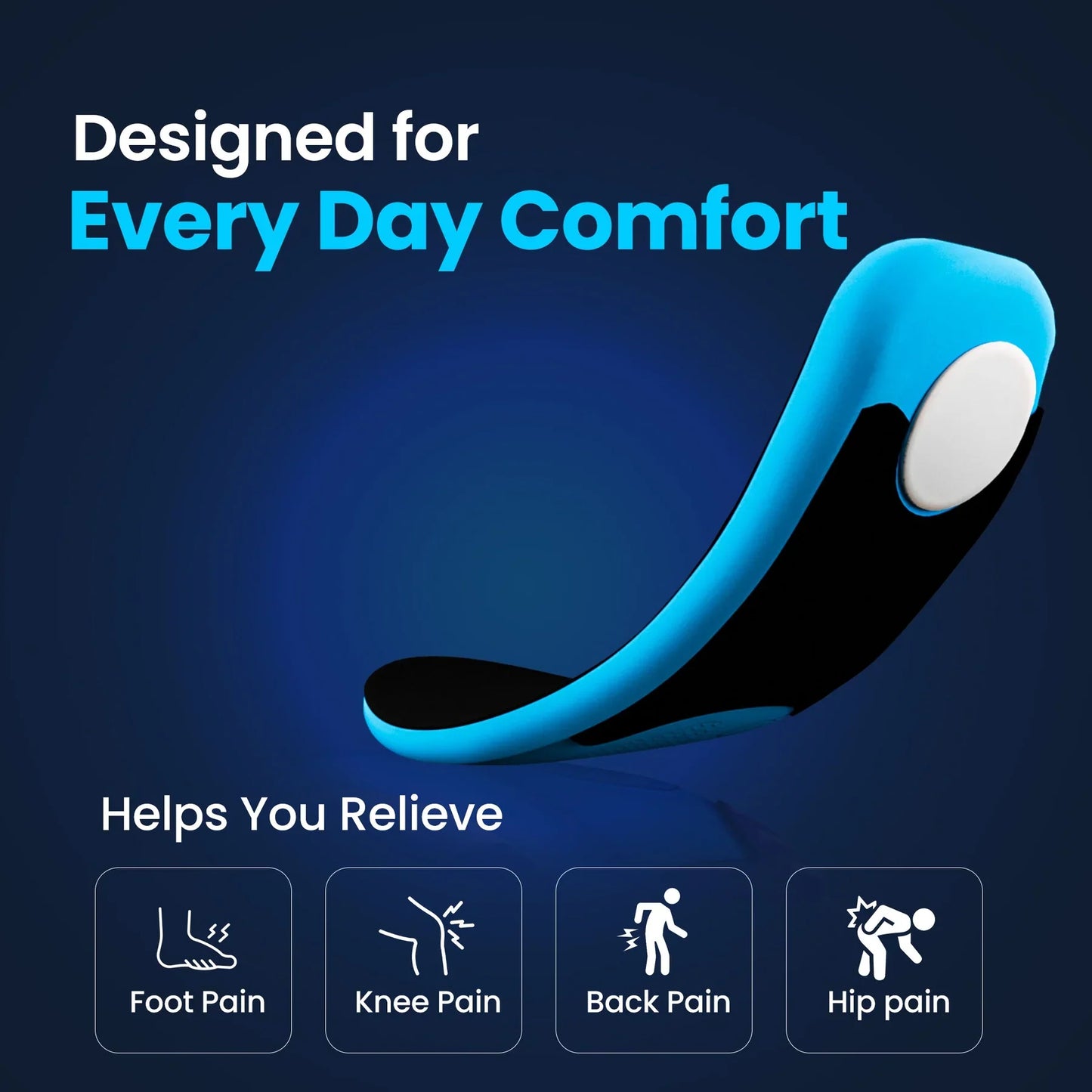 2-Pack All-Day Comfort & Support Insole