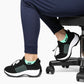 Orthora Comfort Relief Care Shoes - Black and Sky Blue