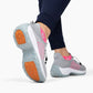 Orthora Comfort Relief Care Shoes - Gray and Pink