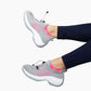 Orthora Comfort Relief Care Shoes - Gray and Pink