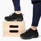 Orthora Comfort Relief Care Shoes - Midnight black