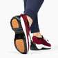 Orthora Comfort Relief Care Shoes - Red