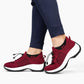 Orthora Comfort Relief Care Shoes - Red