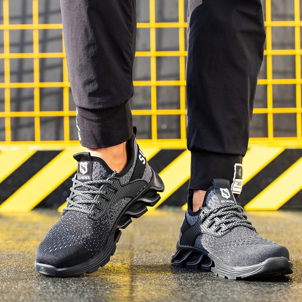 Reinforced Safety Steel Toe Boots