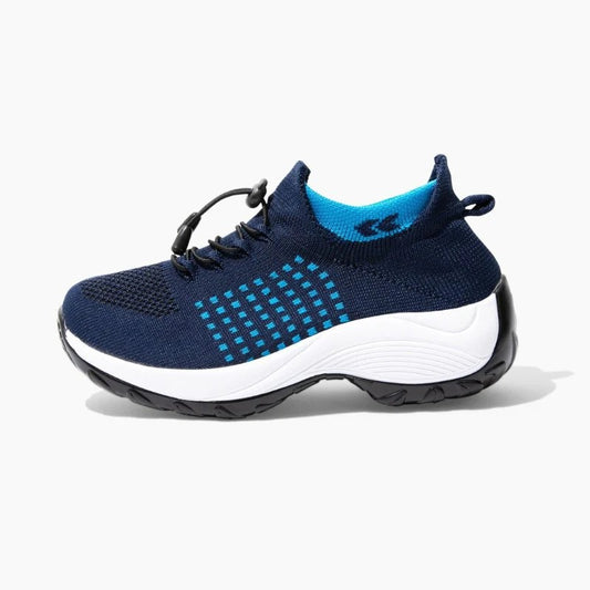 Orthora Comfort Relief Care Shoes - White and Blue