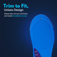 Memory-Sole Gel Sport Orthotic Insoles